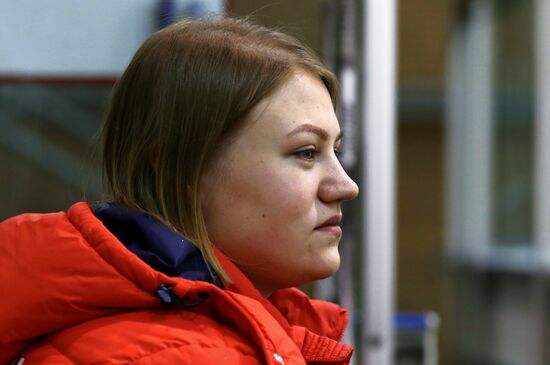 Russian women's ice hockey team prepares for 2018 Olympics