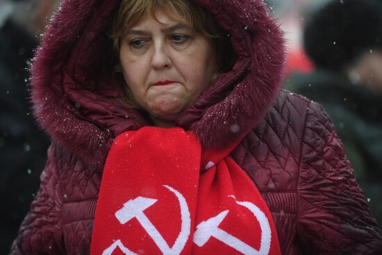 For Social Justice protest rally in Moscow