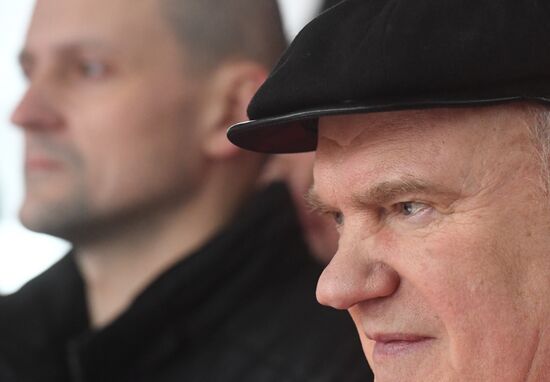 For Social Justice protest rally in Moscow