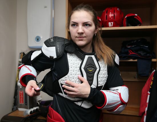 Russian women's ice hockey team prepares for 2018 Olympics