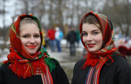 Malanka festival of historical re-enactments in Belgorod Region