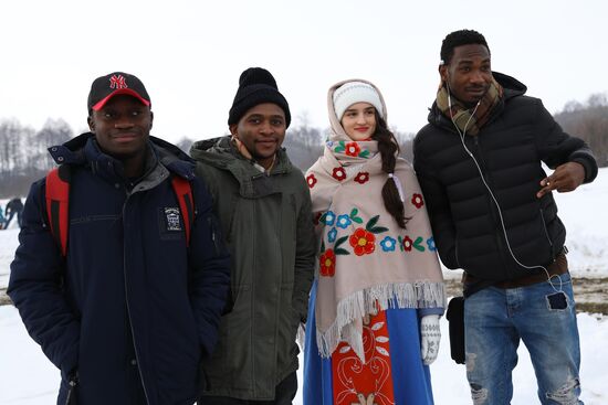 Malanka festival of historical re-enactments in Belgorod Region