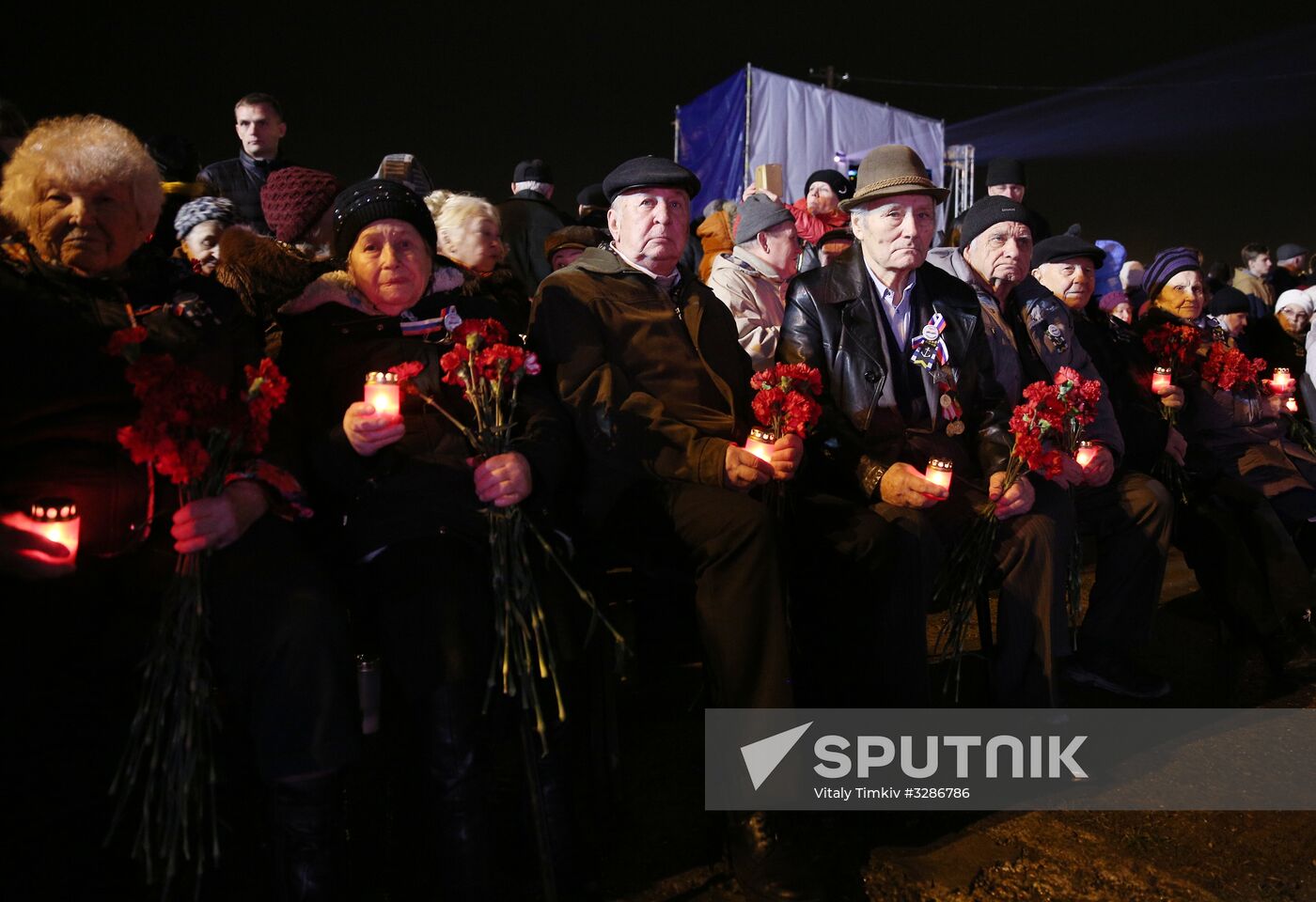 Beskozyrka (Peakless Cap) Russian nationwide military-patriotic event in Novorossiysk