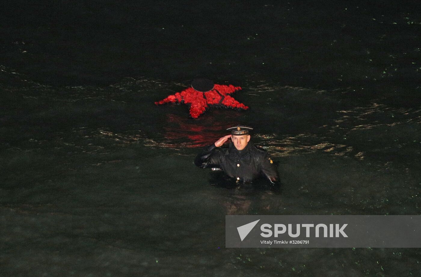 Beskozyrka (Peakless Cap) Russian nationwide military-patriotic event in Novorossiysk