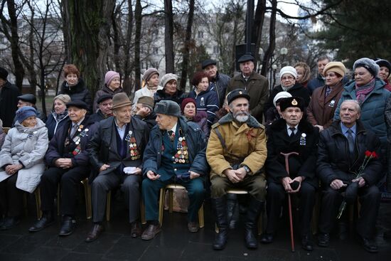 Beskozyrka (Peakless Cap) Russian nationwide military-patriotic event in Novorossiysk