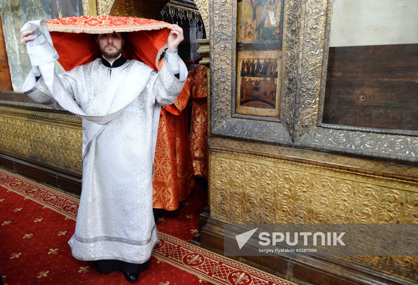 Patriarch Kirill of Moscow and All Russia carries out farewell service for Russian Olympic national team