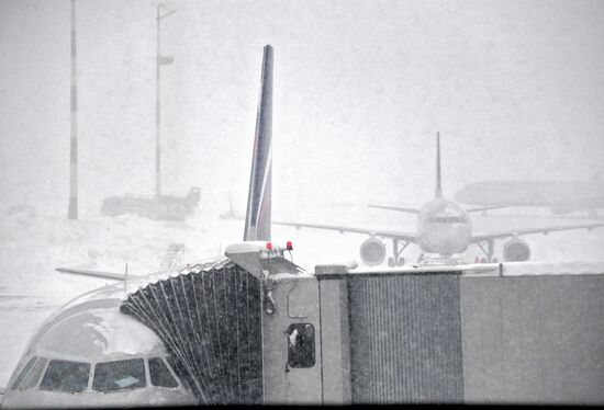 Flight delays in Sheremetyevo Airport