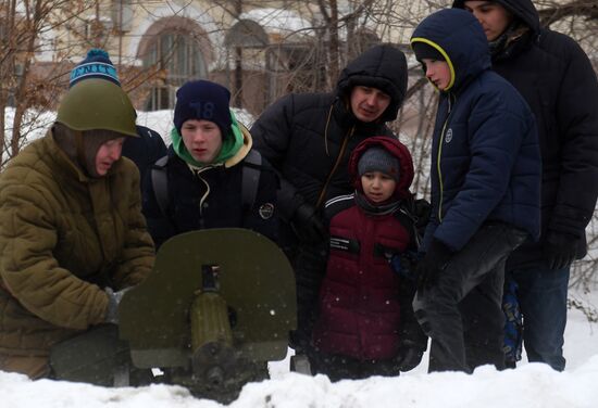 Historical reenactment to mark 75th anniversary of Voronezh's liberation from Nazi-Fascist invaders