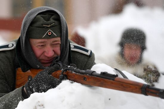 Historical reenactment to mark 75th anniversary of Voronezh's liberation from Nazi-Fascist invaders