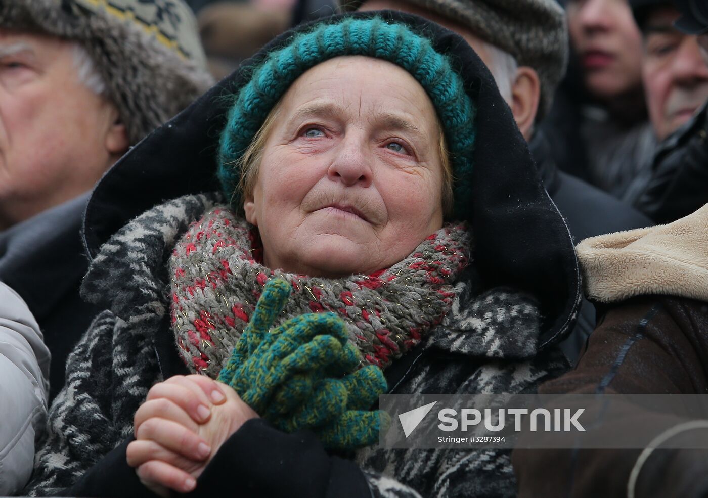 Mikheil Saakashvili supporters stage rally in Kiev