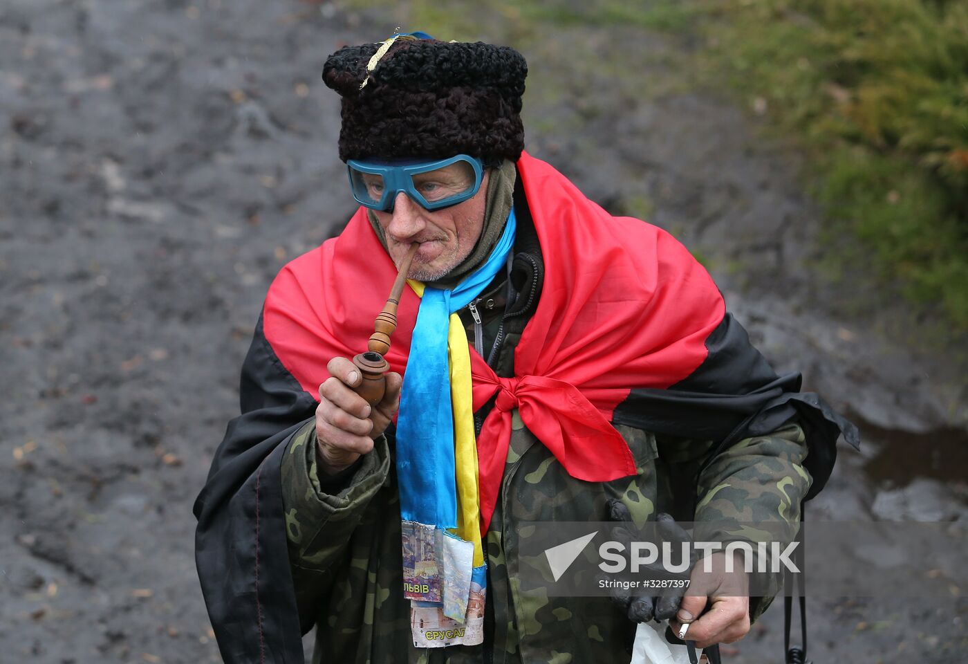 Mikheil Saakashvili supporters stage rally in Kiev