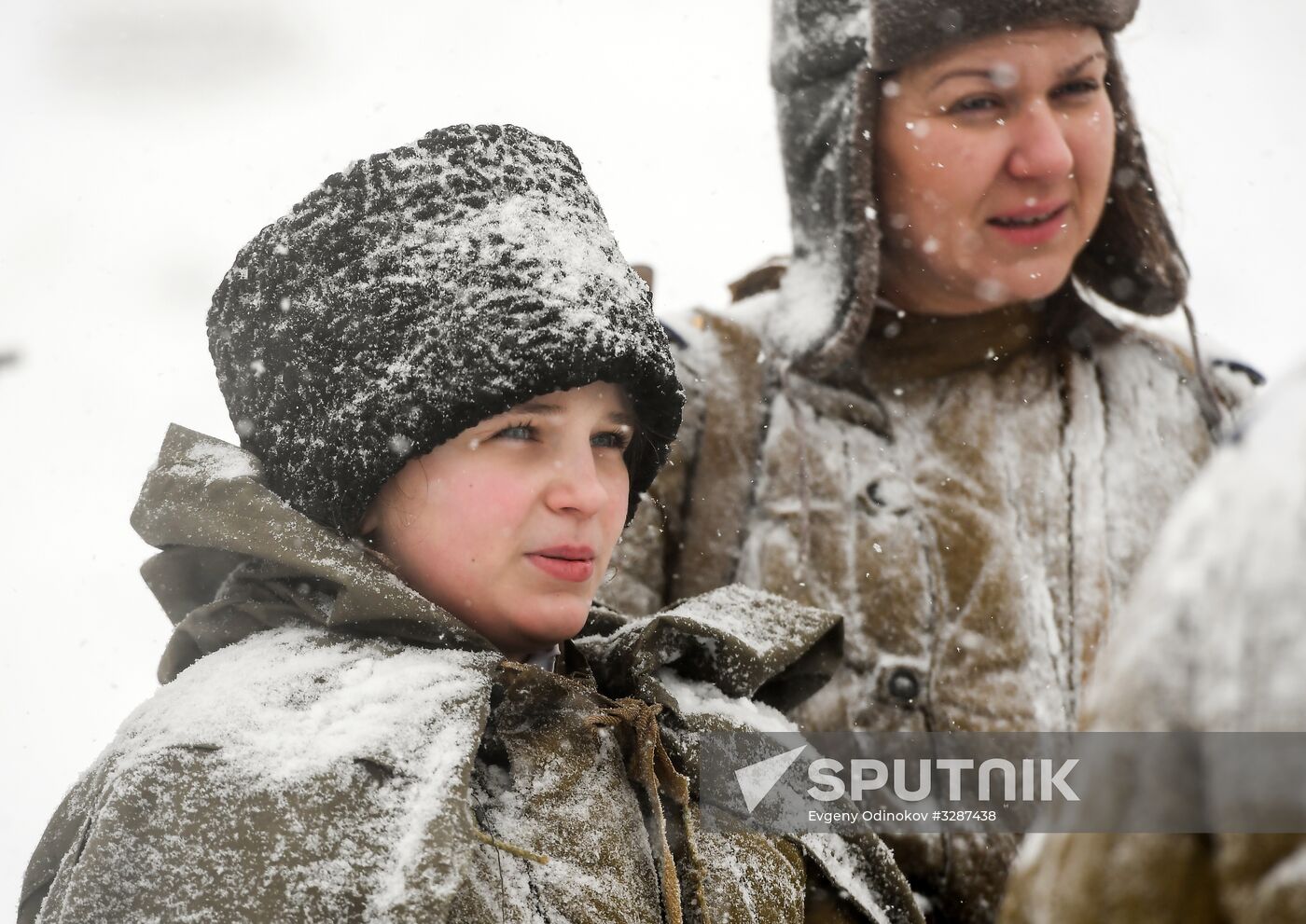 Historical reenactment of Balaton Defensive Operation of March of 1945