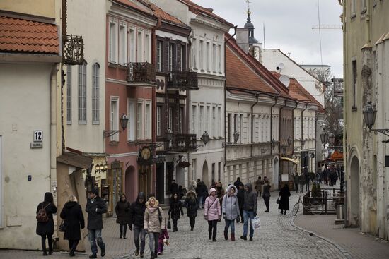 Cities of the world. Vilnius