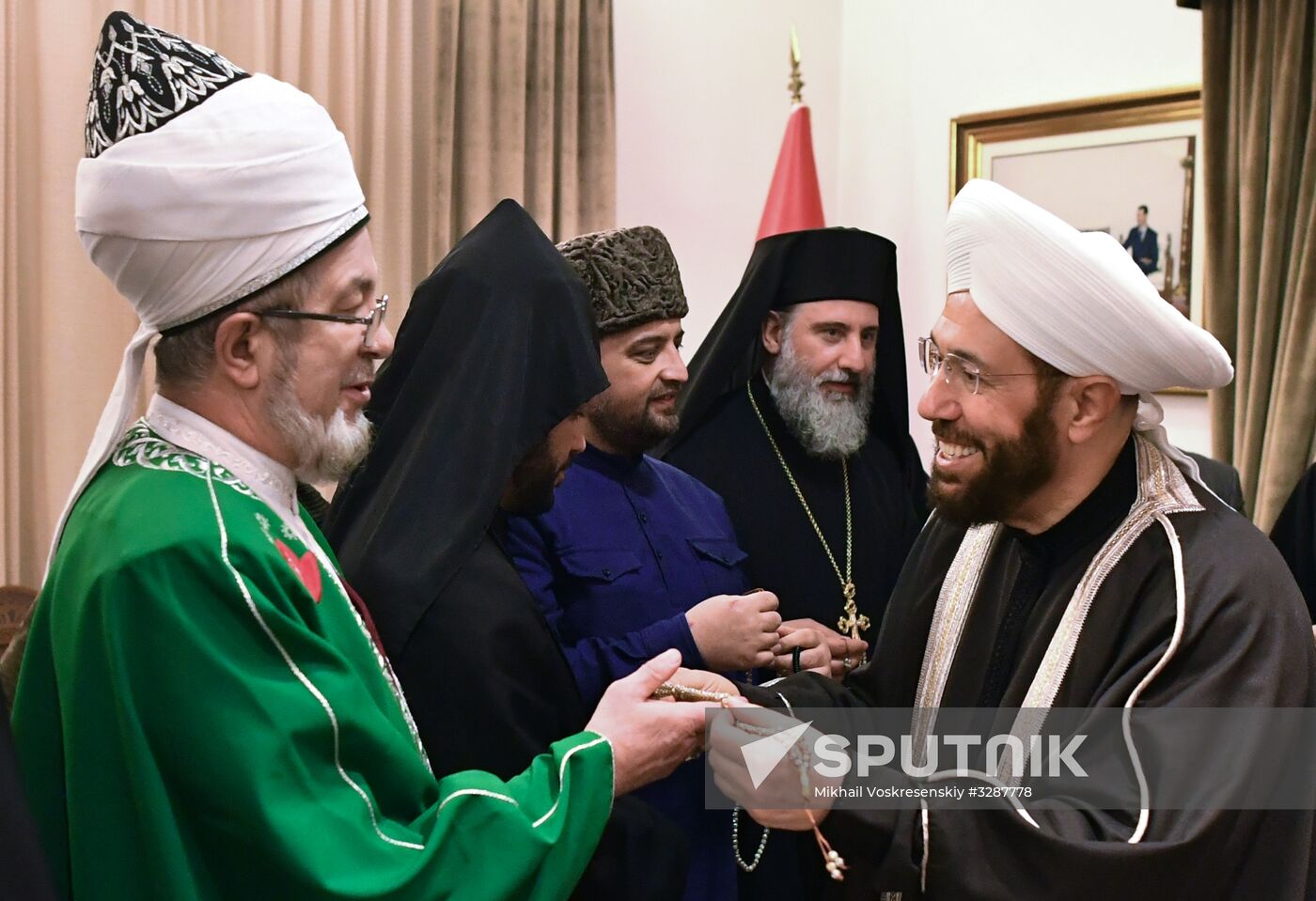 Interconfessional delegation of Russia's religious leaders visits Damascus