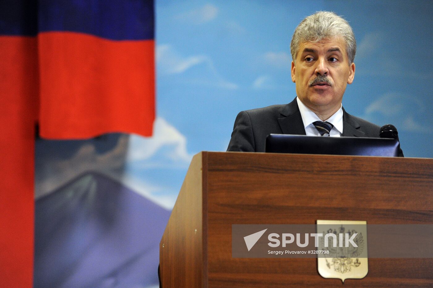 Russian presidential candidate Grudinin's working trip to Rostov-on-Don