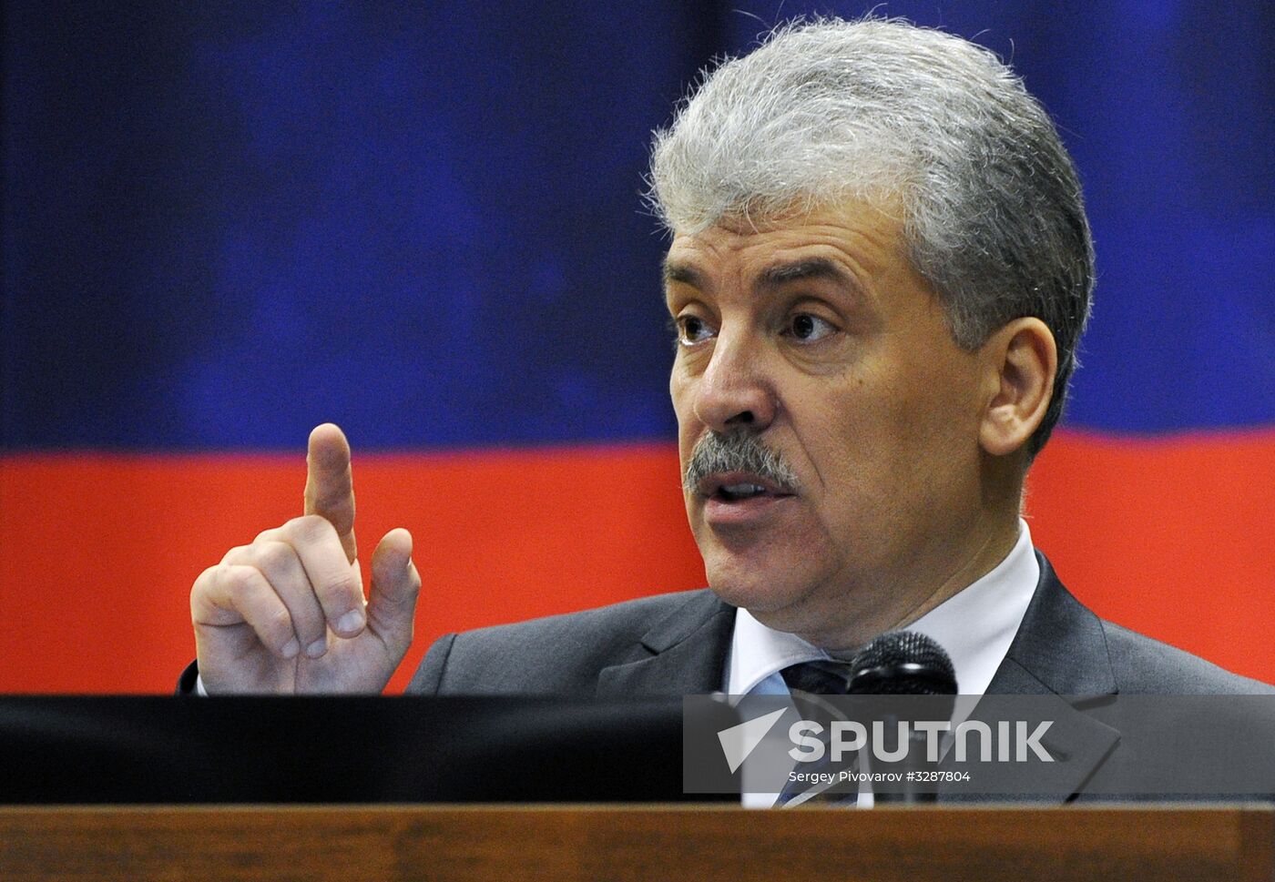Russian presidential candidate Grudinin's working trip to Rostov-on-Don