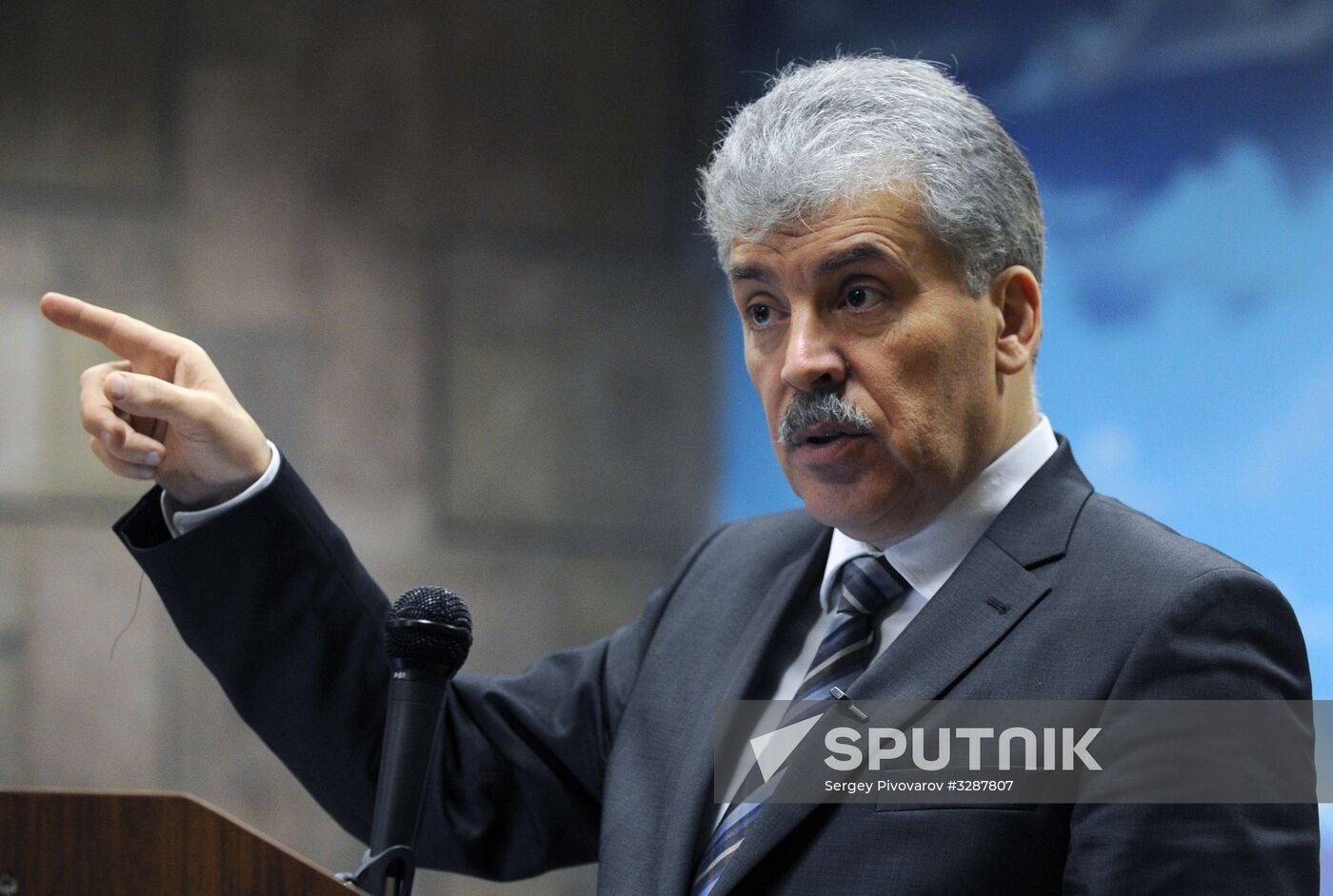 Russian presidential candidate Grudinin's working trip to Rostov-on-Don