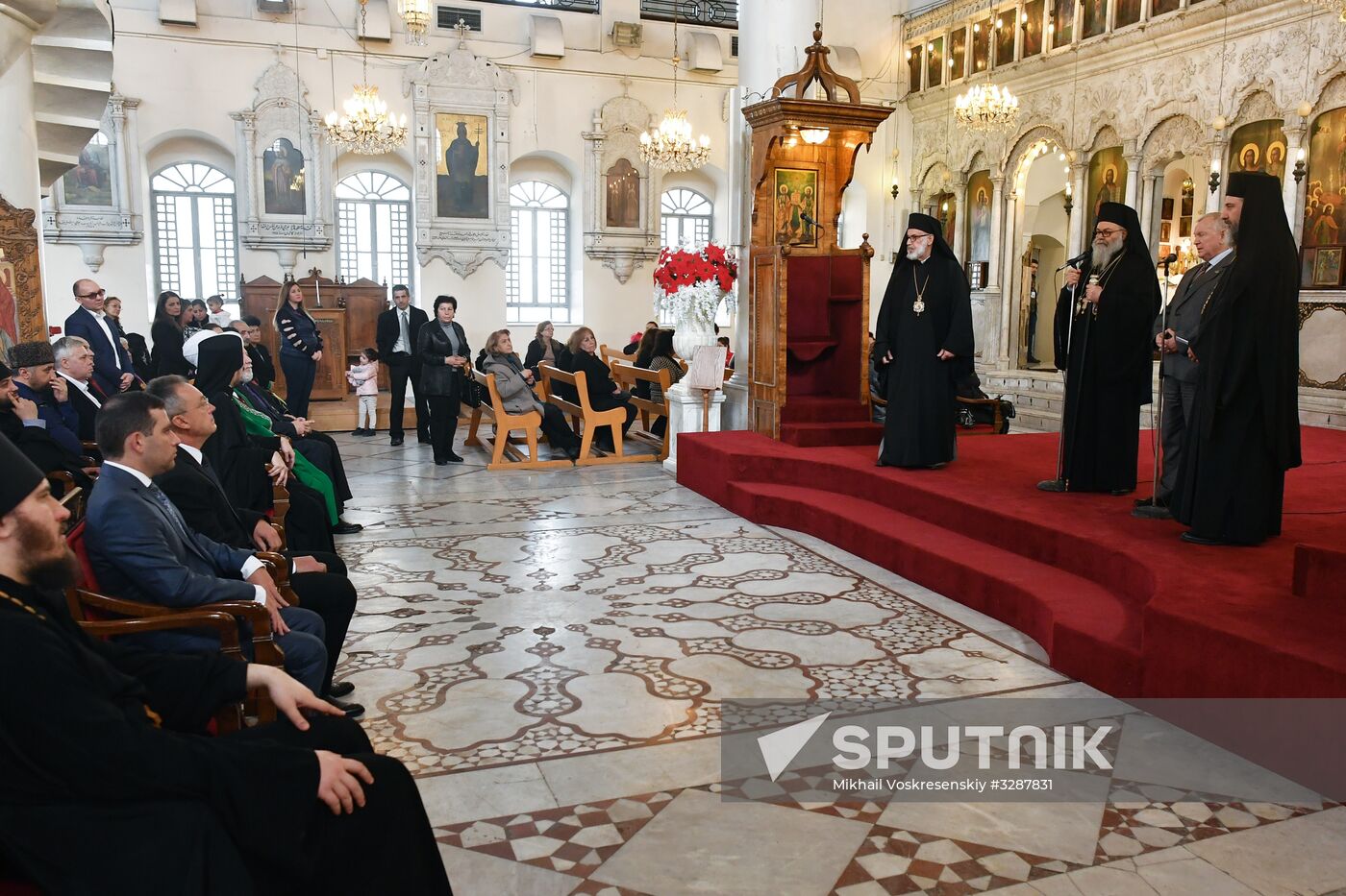 Interconfessional delegation of Russia's religious leaders visit Damascus
