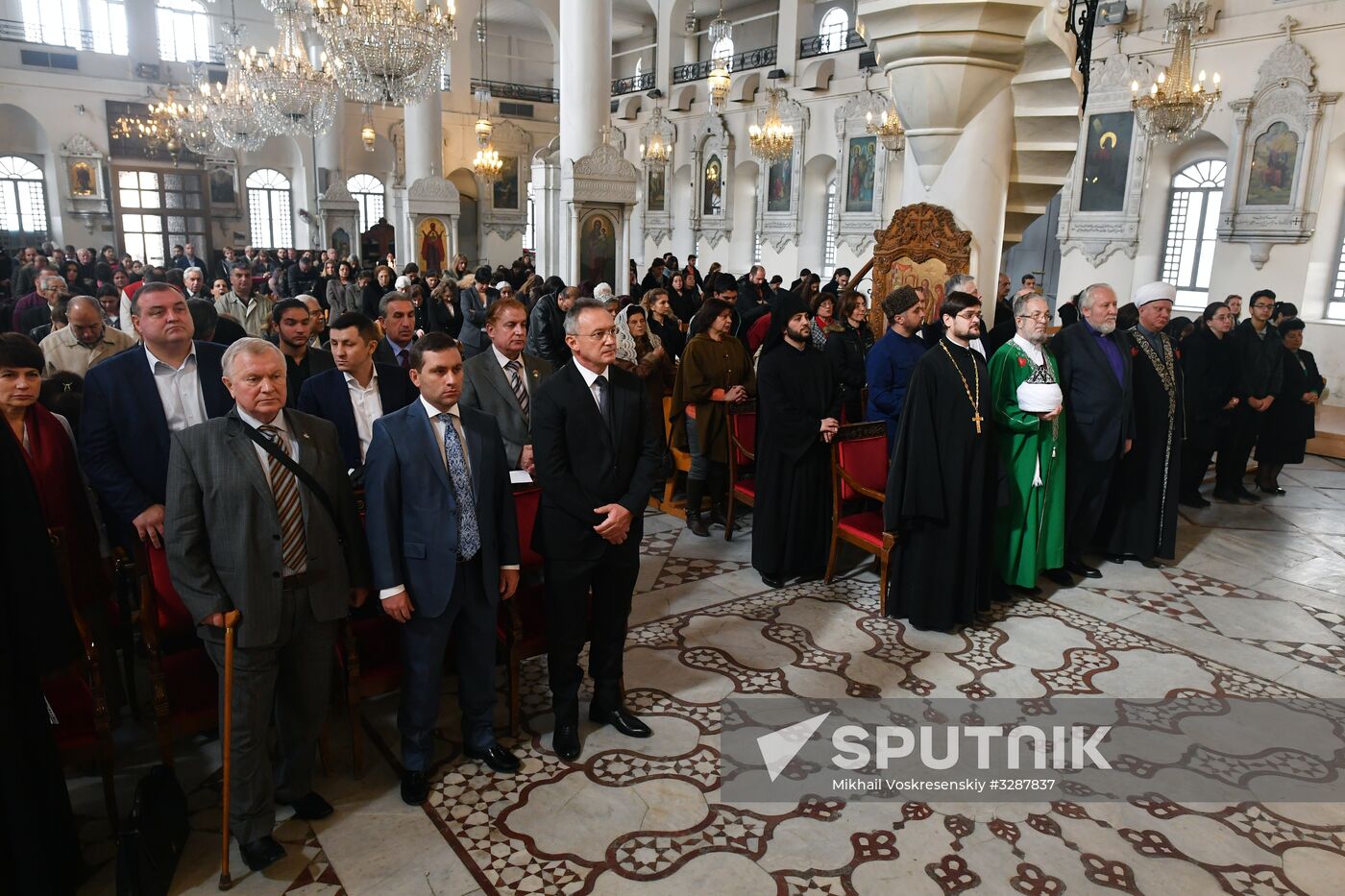 Interconfessional delegation of Russia's religious leaders visits Damascus