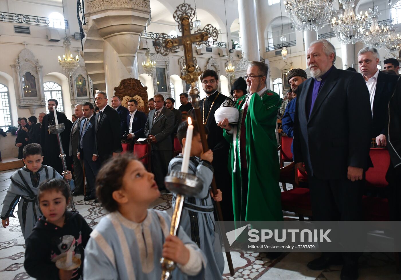 Interconfessional delegation of Russia's religious leaders visits Damascus
