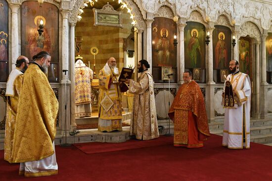 Interconfessional delegation of Russia's religious leaders visit Damascus