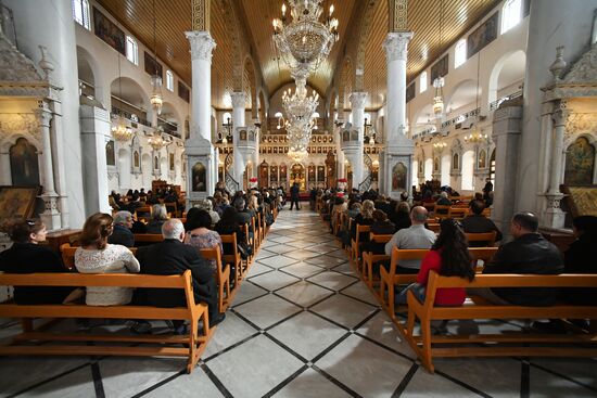 Interconfessional delegation of Russia's religious leaders visit Damascus
