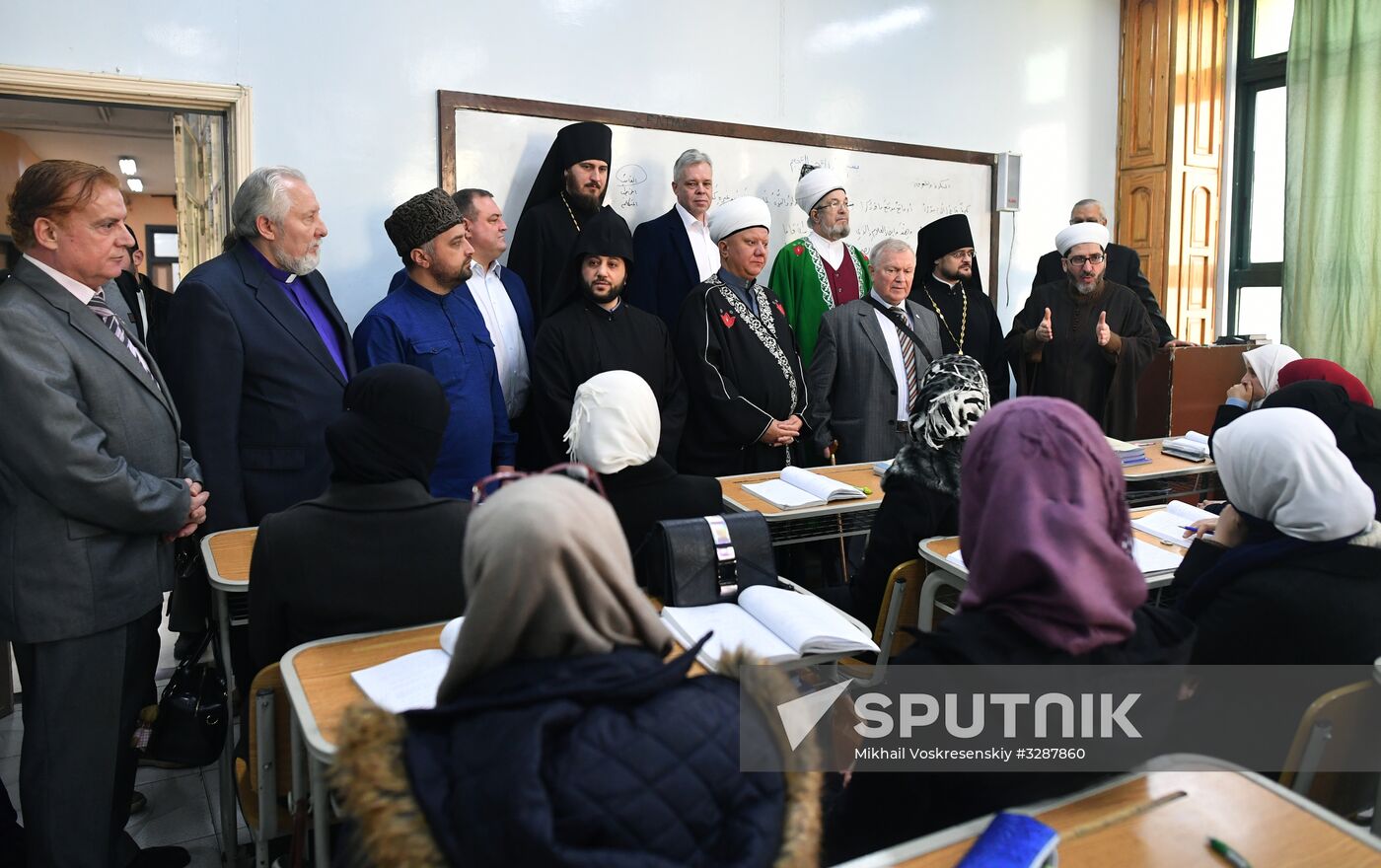 Interconfessional delegation of Russia's religious leaders visits Damascus