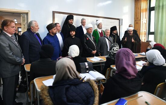 Interconfessional delegation of Russia's religious leaders visits Damascus