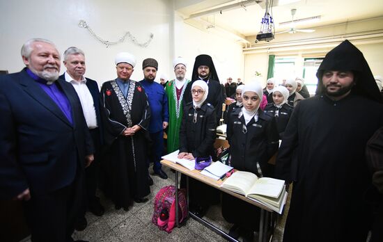 Interconfessional delegation of Russia's religious leaders visit Damascus