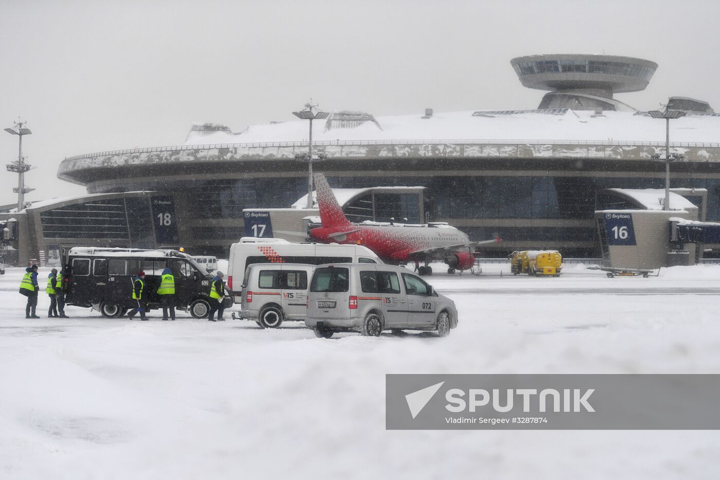 Flight delays in Sheremetyevo Airport