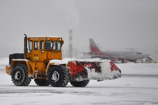 Flight delays in Sheremetyevo Airport