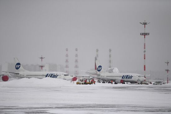 Flight delays in Sheremetyevo Airport
