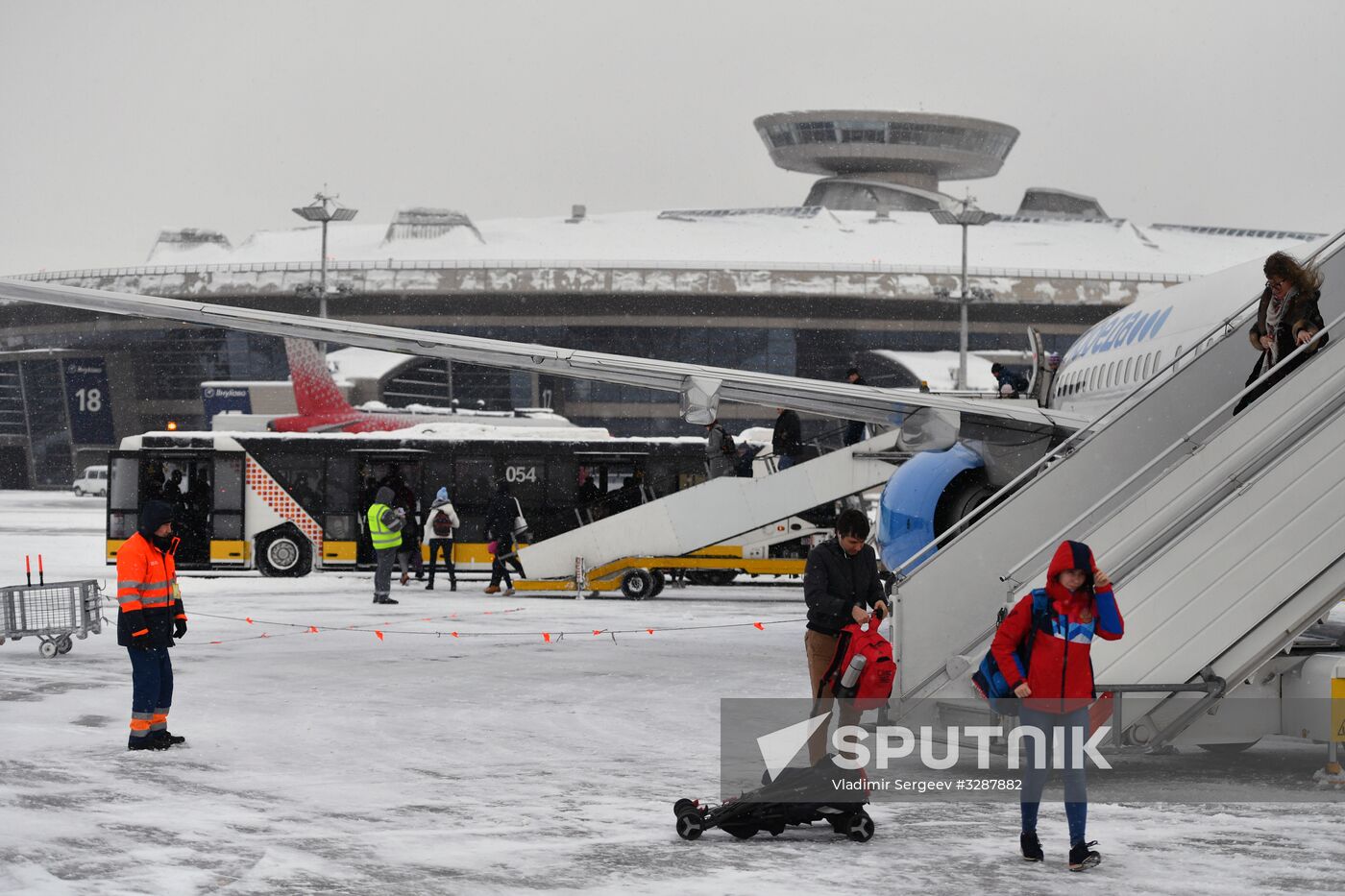 Flight delays in Sheremetyevo Airport