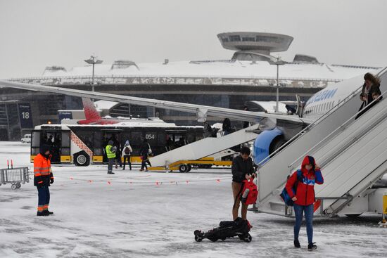 Flight delays in Sheremetyevo Airport