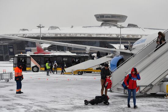 Flight delays in Sheremetyevo Airport