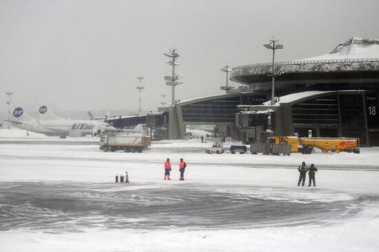 Flight delays in Sheremetyevo Airport