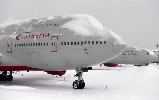 Flight delays in Sheremetyevo Airport