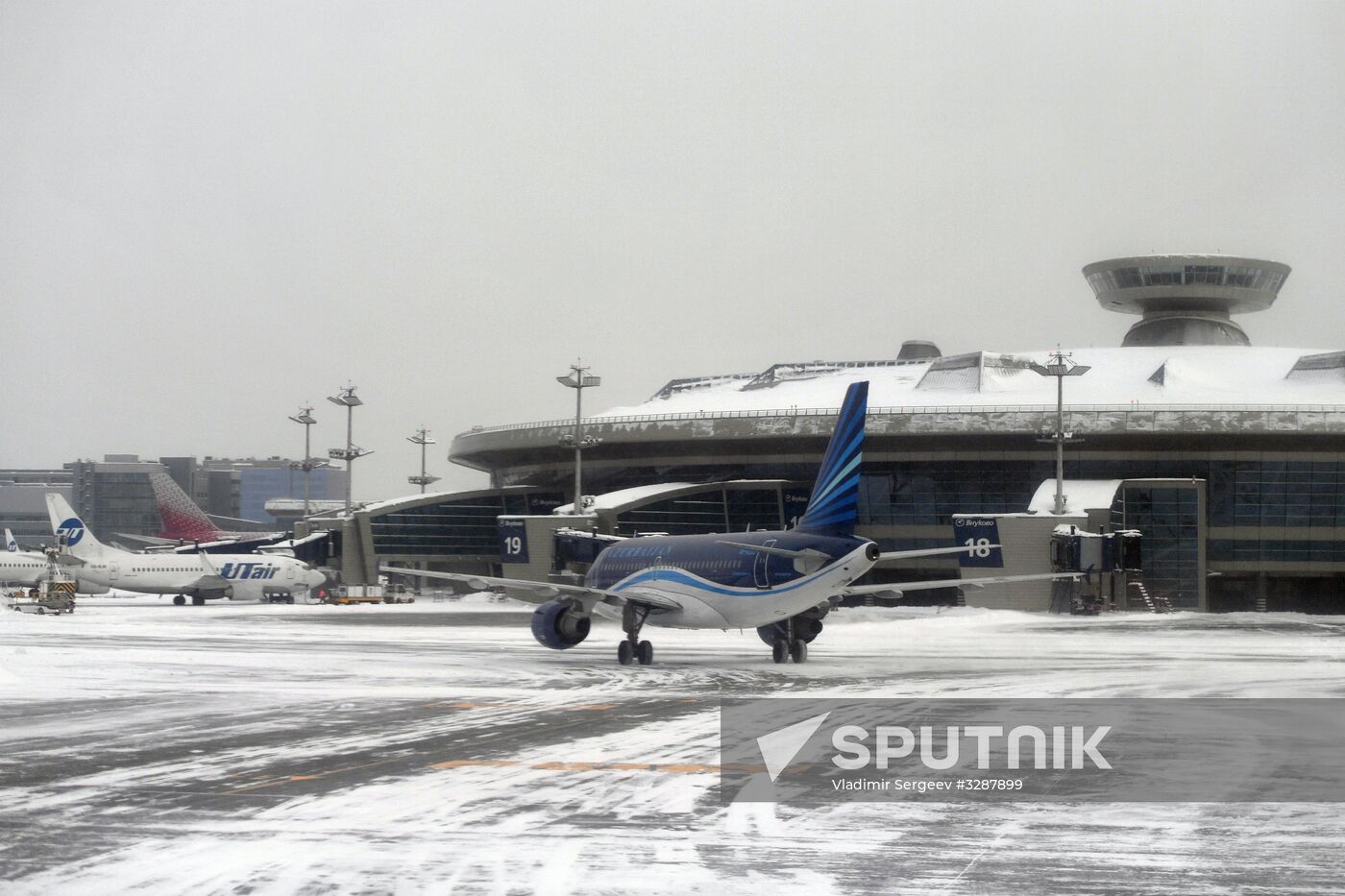 Flight delays in Moscow airports