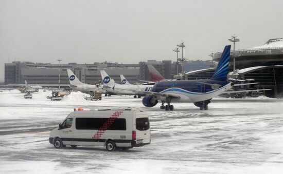 Flight delays in Moscow airports