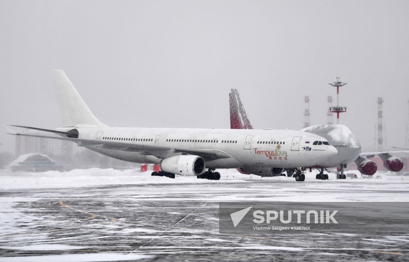 Flight delays in Sheremetyevo Airport