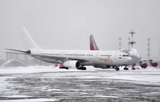 Flight delays in Sheremetyevo Airport