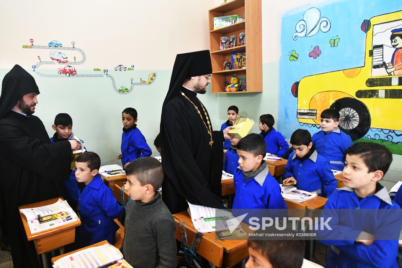 Interconfessional delegation of Russia's religious leaders visits Damascus