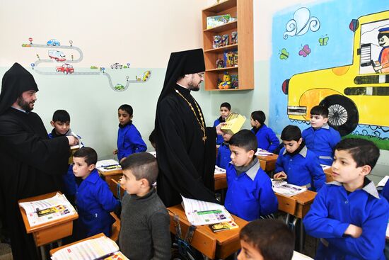 Interconfessional delegation of Russia's religious leaders visits Damascus