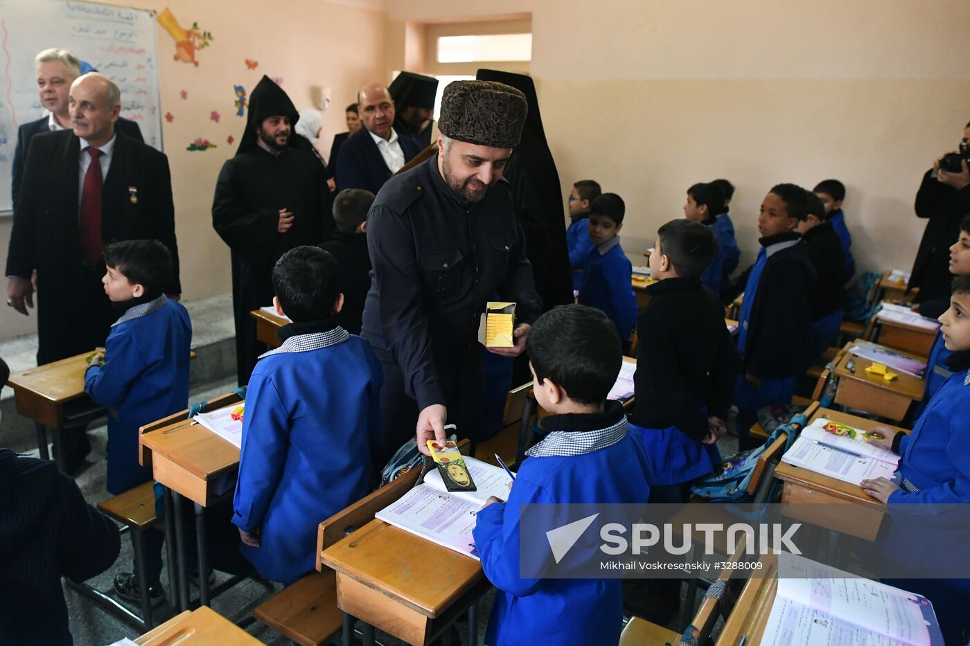 Interconfessional delegation of Russia's religious leaders visits Damascus