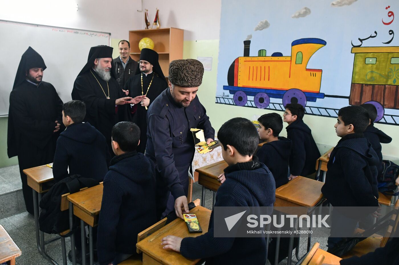 Interconfessional delegation of Russia's religious leaders visit Damascus