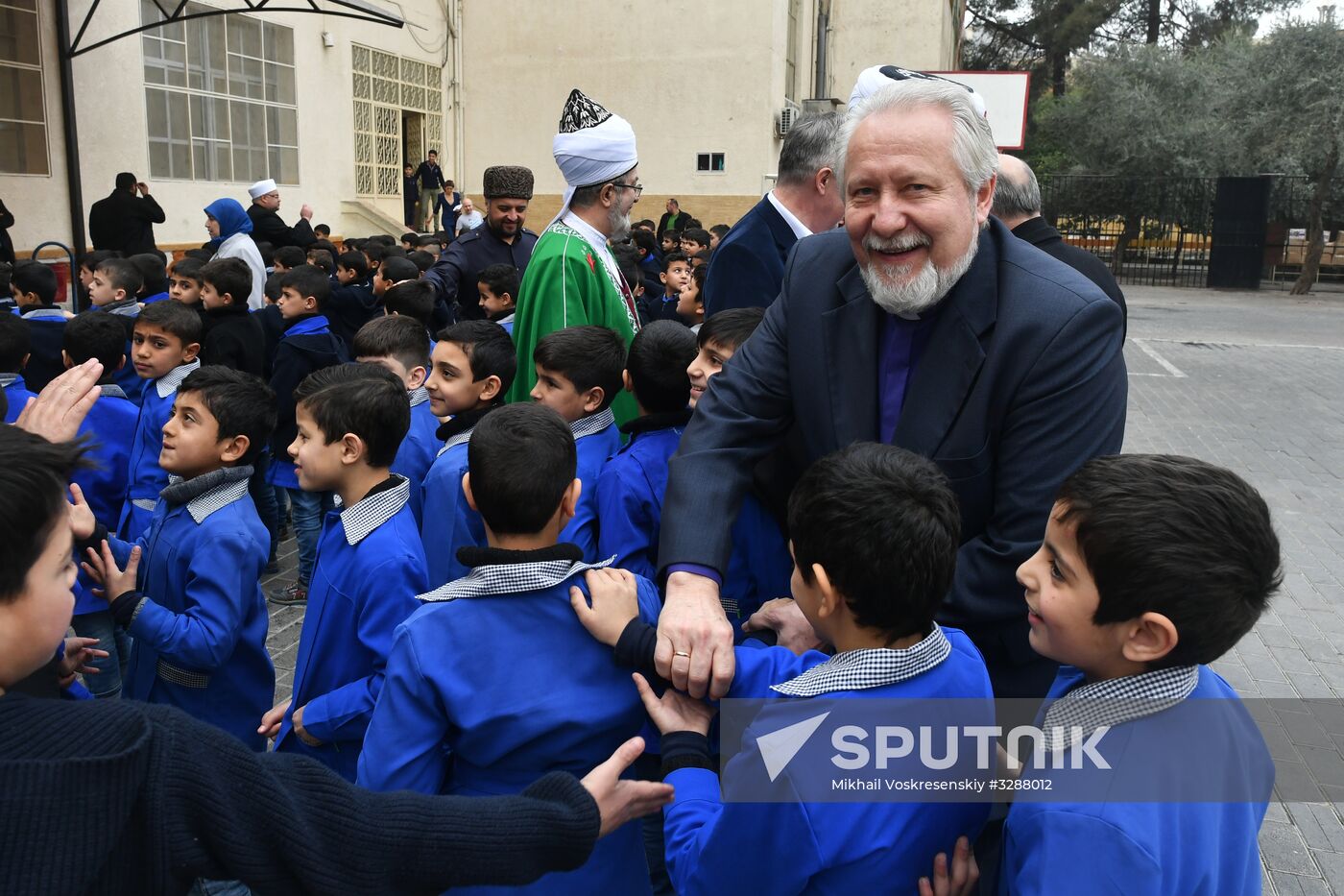 Interconfessional delegation of Russia's religious leaders visits Damascus