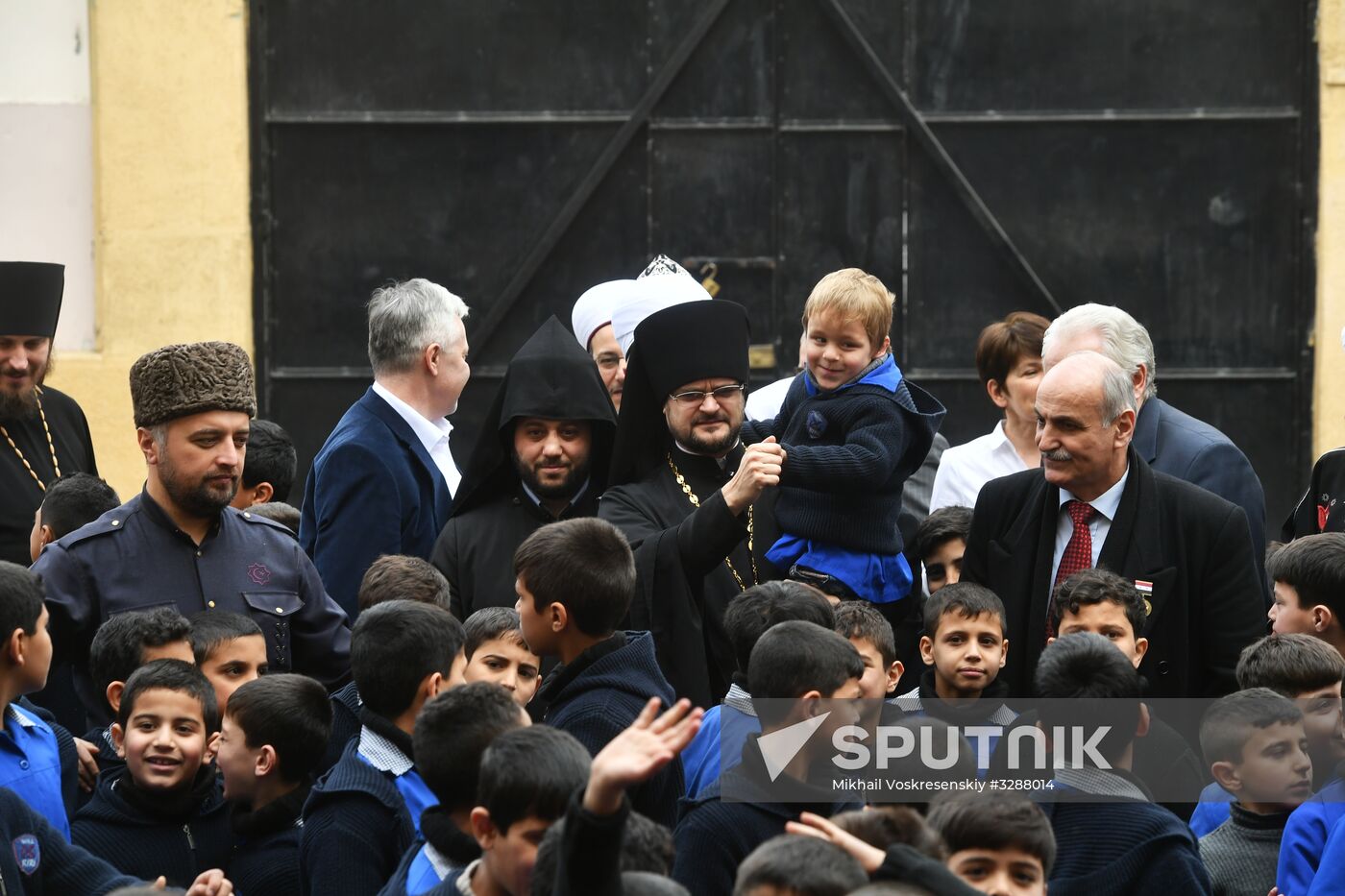 Interconfessional delegation of Russia's religious leaders visits Damascus