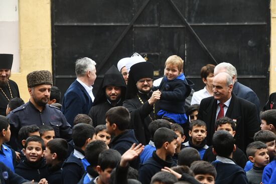 Interconfessional delegation of Russia's religious leaders visits Damascus