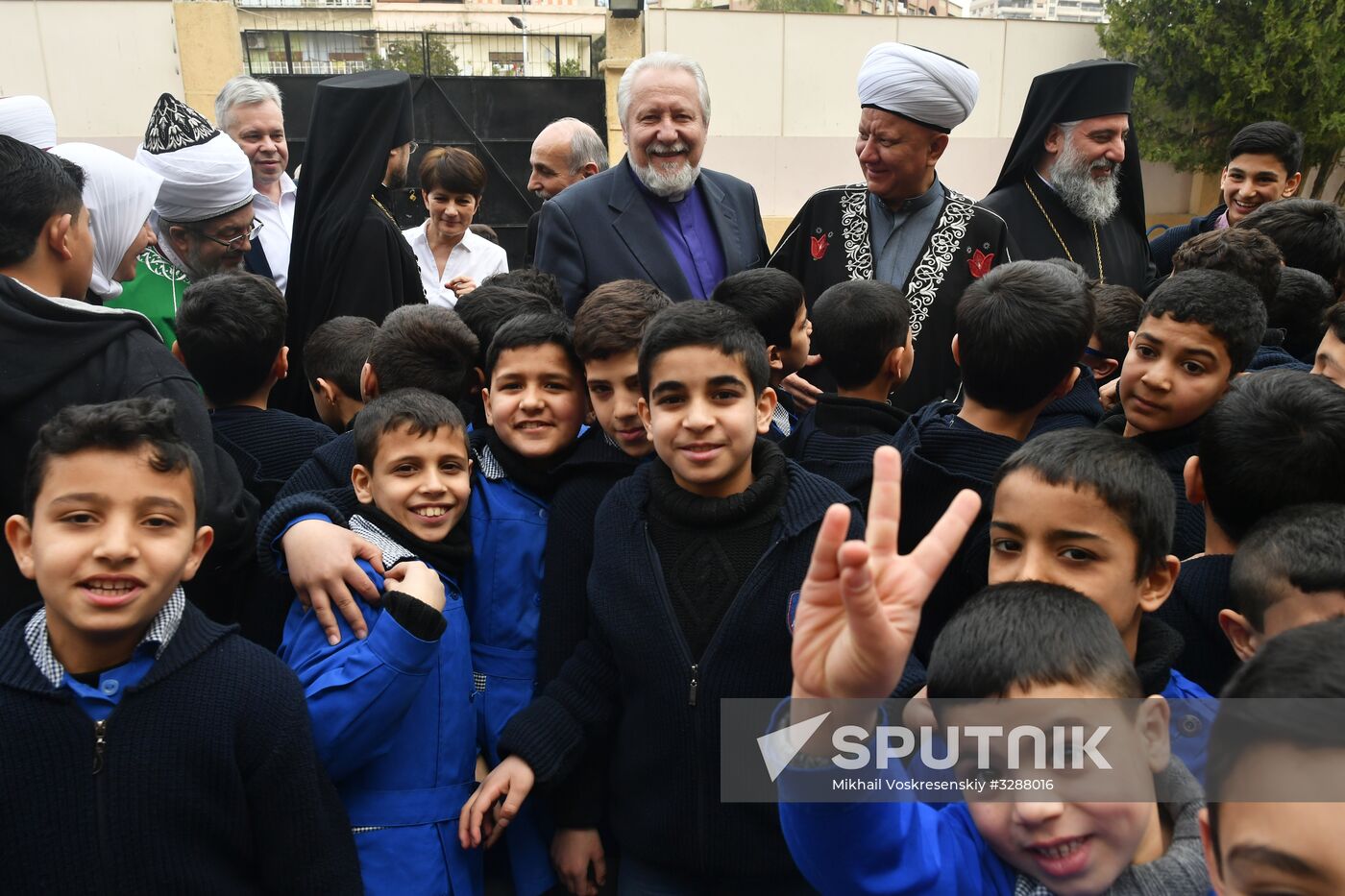 Interconfessional delegation of Russia's religious leaders visits Damascus