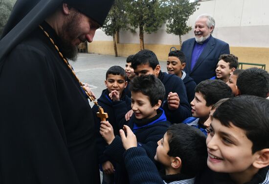 Interconfessional delegation of Russia's religious leaders visits Damascus